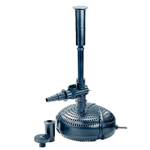 FIAP AQUA ACTIVE Mini SET 2.000 - Wasserspielpumpe - Umwälzpumpe - Springbrunnen - inkl. Teleskoprohr und Düsen - Verschiedene Größen