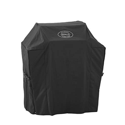 RÖSLE Abdeckhaube BBQ-Station VIDERO G3/G3-S, Hochwertige Schützhülle aus 100% Polyester mit PU-Beschichtung, praktischer Reißverschluss, wetterfeste Abdeckung, Schwarz