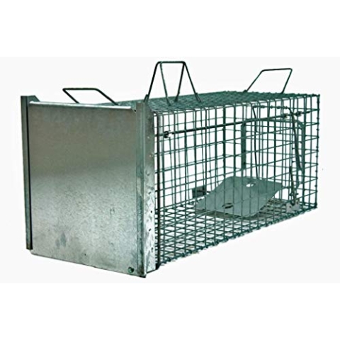 Holtaz Super Starke Falle Marderfalle Katzenfalle Fuchsfalle Biberfalle Tierfalle Kastenfalle Drahtfalle Größe: 80x34x34 cm Mit Extra Köder