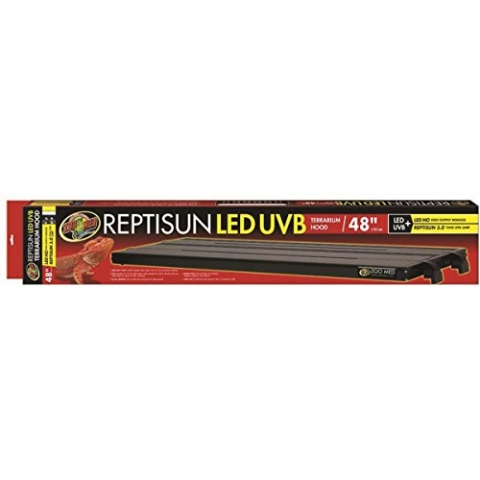Zoomed LF-89e Terrarienbeleuchtung ReptiSun Led/Uvb Aufsatzleuchte, 122 cm