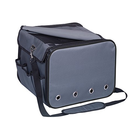 Nobby Autositztasche MERLO, grau 40 x 34 x 30 cm, 1 Stück