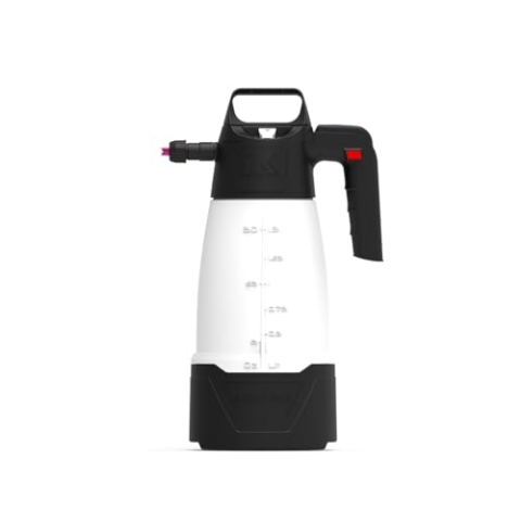 IK eFoam Pro 2 – Akku-Schaumsprüher – 3 Schaumarten – USB-C-Ladung – Druck 2–3 bar – 2 Betriebsmodi (Akku/Manuell) – LED-Ladeanzeige – Detailing – Transparenter Behälter