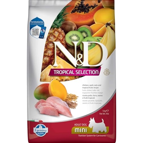 FARMINA ND Dog Tropical Selection Mini Huhn, 5 kg
