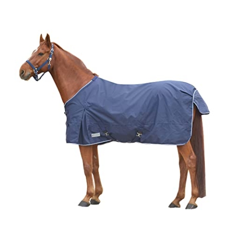 WALDHAUSEN Comfort Regendecke mit Kreuzbegurtung, Nachtblau, 155 cm, 155 cm, blau