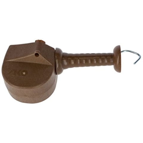 KERBL Premium Tor-Set FLEXIGATE green (Koppelzaun mit 40 mm Band & 6 m Länge, 36,5 x 15,5 x 14 cm Stromzaun in Braun) 442398