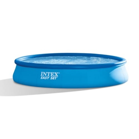 Intex 28158NP – Aufstellpool Easy Set Rund, Filterpumpe 2006 L/h, 9729 L, PVC, Blau, 457x84 cm