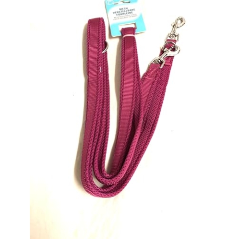 Petlando Mesh Verstellbare Führleine L Fuchsia 2.3 m/30 mm