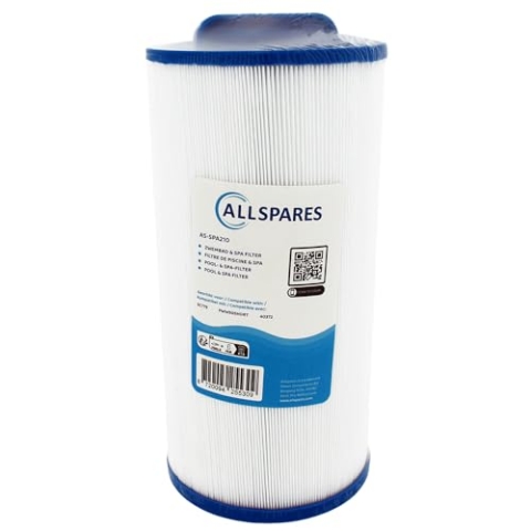 AllSpares Whirlpool Filter geeignet für SC779 / 40372 / PWW50SHORT (Ø130x260mm)