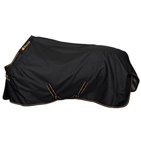 Bucas Irish Turnout 150g Größe 115, Black/Gold
