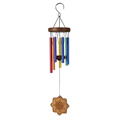 NATURE'S MELODY - Chakra Klangspiel, ca. 22 Zoll / ca. 56 cm - Chakra-Farben / Multicolor