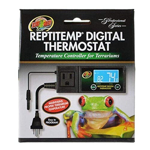 Termostat Digital Reptitemp für Terrarium – Zoomed