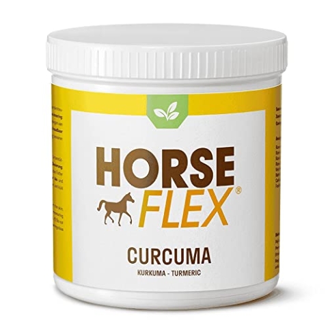 HORSE FLEX Kurkuma Pulver für Pferde zur Unterstützung der Haut, des Bewegungsapparats und der Verdauung - 1600 Gramm