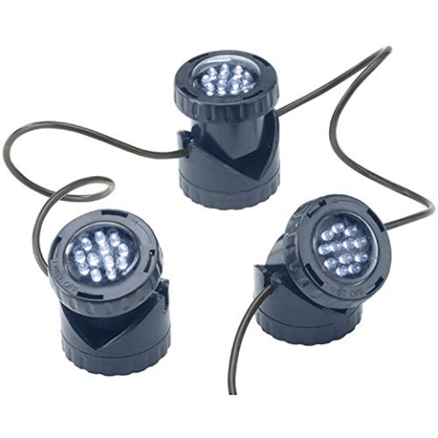 FIAP LIGHT ACTIVE SET - LED - Unterwasserbeleuchtung - Gartenbeleuchtung - Teich - Garten - inkl. Farbscheiben -