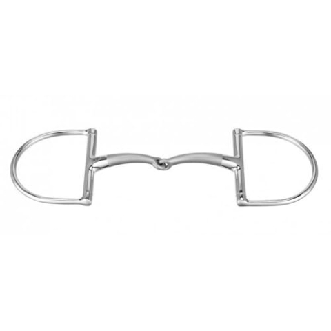 Sprenger SATINOX D-Ring 14 mm einfach gebrochen - Edelstahl rostfrei, 135 mm Weite