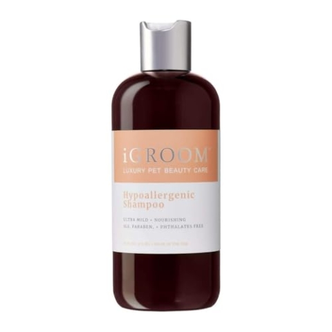 iGroom Ultra-Mild & Nourishing Hypoallergenic Pet Shampoo, 475ml