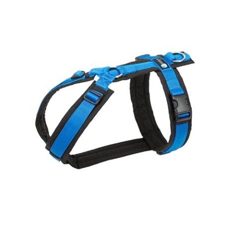 Anny·x Fun Hundegeschirr, Verstellbar, Farbe Schwarz-Blau, Verschiedene Größen (Schwarz-Blau, XS)