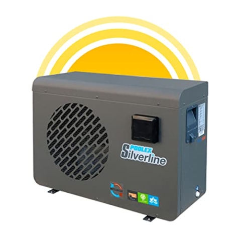 POOLEX Silverline 90 Wärmepumpe, Grau