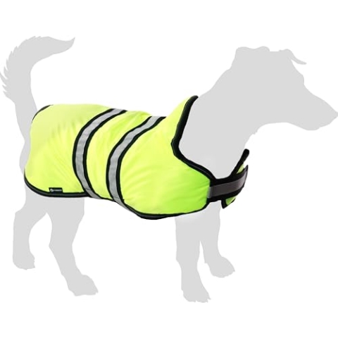 WINTERMANTEL EISBÄR Fluo GELB 60CM