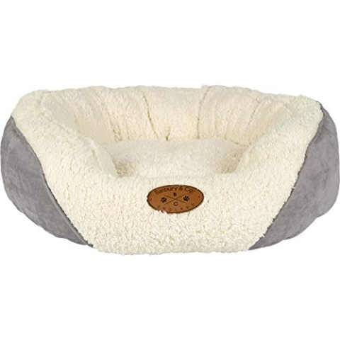 Banbury & Co Luxus-Hundebett / -Katzenbett, klein