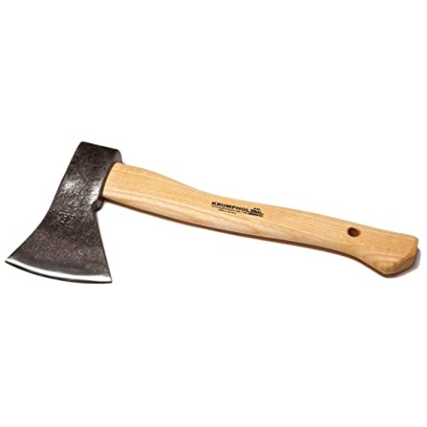 Handaxt mit lackiertem Eschenholzstiel - 0,6 kg Krumpholz (0501)