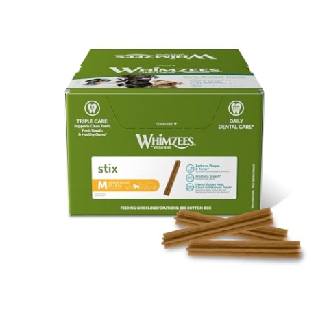 Whimzees Stix größe M / 100 St. im Display, 1er Pack (1 x 3 kg)