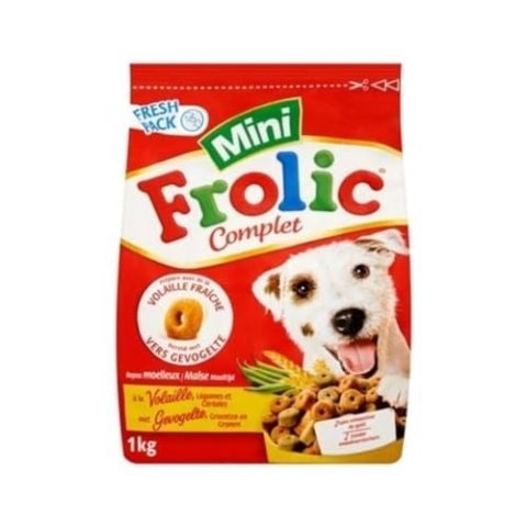 Frolic Frolic frolic mini - kroketten mit complete geflügel für kleinen hund, 6 1 kg säcke