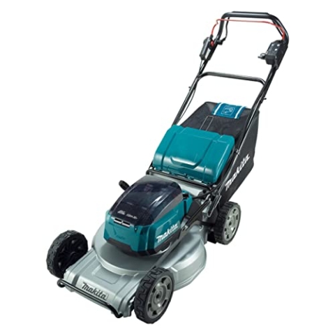 Makita DLM537Z Akku-Rasenmäher 2x18V (ohne Akku, ohne Ladegerät), Petrol