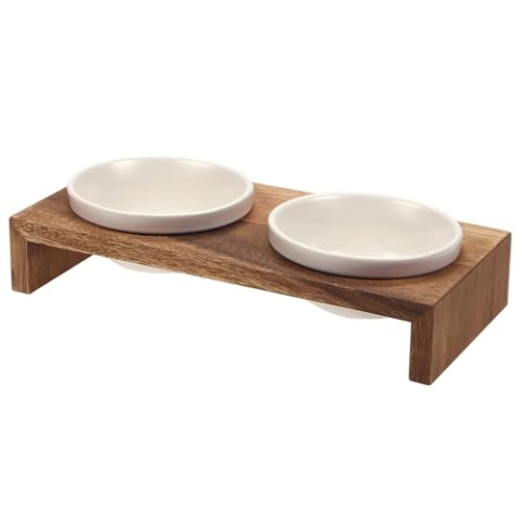 Wolters | Doppelnapf Gohan teak | 0,2 l