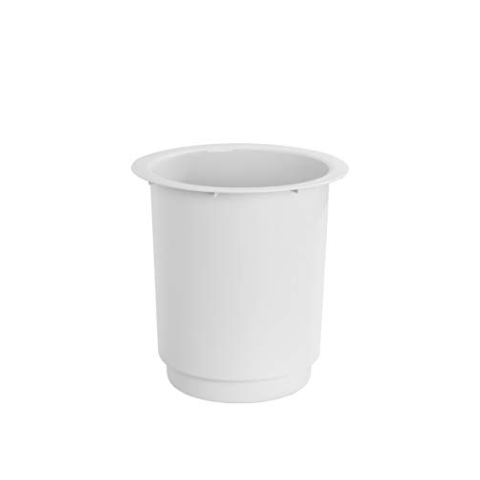 INSERT SANTORINI POT 65CM WHITE
