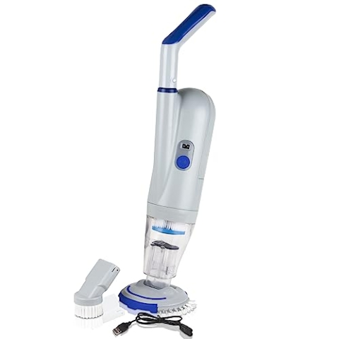Gre CSPAN Health Vac Plus - Automatischer Poolreiniger für kleine Schwimmbäder und Whirlpools, 10 W