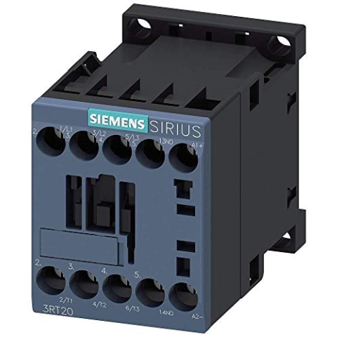 Siemens 3RT2017-1BB41 Schütz 3 Schließer 5.5 kW 24 V/DC 12 A mit Hilfskontakt 1 St.