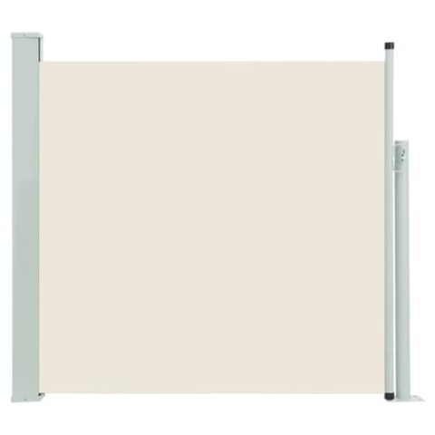VidaXL Seitenmarkise, ausziehbar, cremefarben, 170 × 300 cm