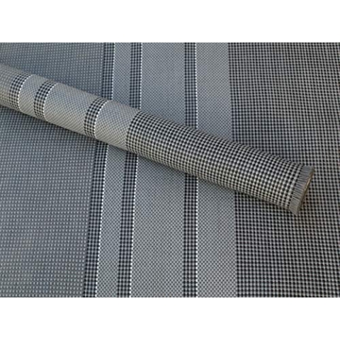 Arisol Unisex Klassisch Zeltteppich, Grau, 500 x 250 cm