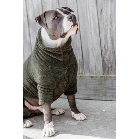 Kentucky - Hundedecke - Teddy - Grün - Größe S/M