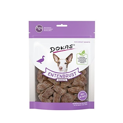 Dokas Hunde Snack Entenbr. Nuggets | 10x110 g Hundesnacks