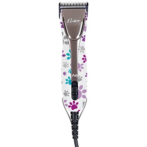 Oster Scherm. A6 slim, mit Pfotendruck, gummierter Griff