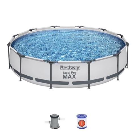 Bestway Stahl Pro Max 3,66 x 76 cm Pool Set 56088 Blau
