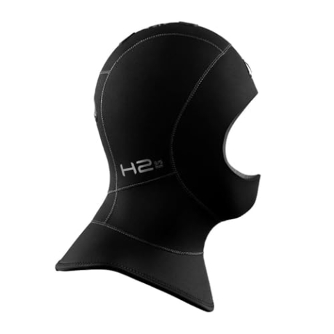 Waterproof H2 3/5mm Kopfhaube mit Ventil Neoprenhaube (ML)