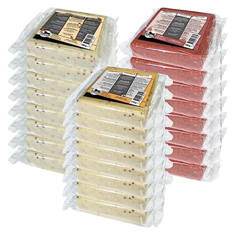 ANICULIS - Energieblöcke für Vögel mit Insekten, Mehlwürmer und Beeren | 3 Geschmacksrichtungen | Premium energiereiches Wildvogelfutter | MIXPack XL (24 x 280g)