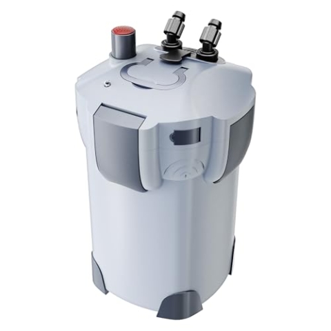 SunSun HW-404B Aquarium Außenfilter 2000 L/h 4 Stufen mit 9 W UV-Lampe, Filtermedien