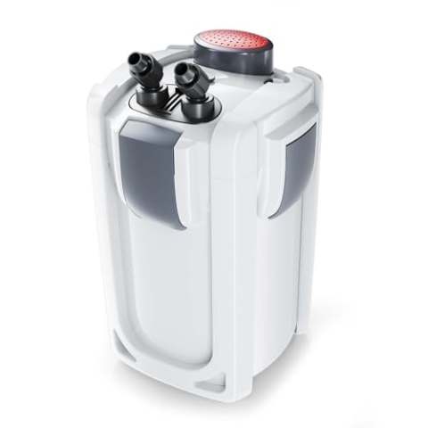 SunSun HW-702A Aquarium Außenfilter 1000 L/h 24 W, 3 Stufen, Filterpumpe, Filtermedien