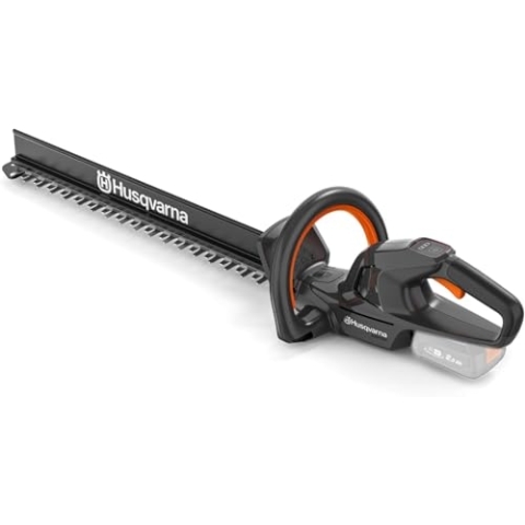 Husqvarna Akku Heckenschere Aspire H50-P4A 50 cm Schwert, Elektrischer Heckentrimmer (Aststärke bis 23 mm, inkl. Schnittgutsammler) (ohne 18 V Akku), Strauchschere