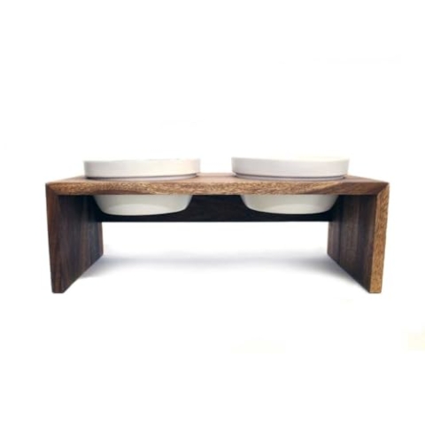 Wolters Gohan Doppelnapf teak S (2 x 0,4 L)