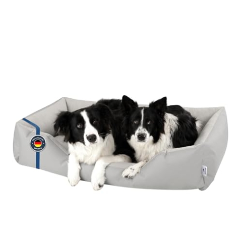 BedDog Hundebett Zara, Hundekissen mit abziehbaren waschbaren Bezug, Hundekorb, Hundesofa, für große Hunde, XXL