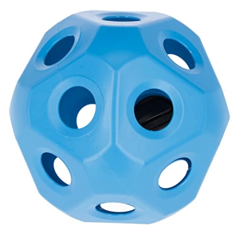 Kerbl Futterspielball blau, für Pferde (Pferdespielzeug, Heuball) Nr. 3210385