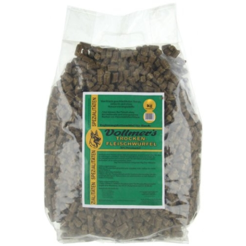 Vollmer's Trockenfleischwürfel, 1er Pack (1 x 10 kg)