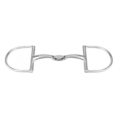 Sprenger SATINOX D-Ring 14 mm doppelt gebrochen - Edelstahl rostfrei, 125 mm Weite