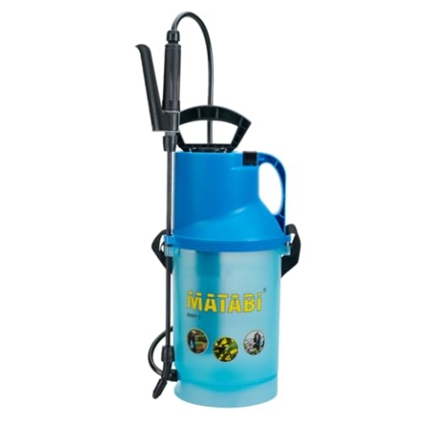 Matabi Pflanzenschutzspritze 5 Liter, Typ Berry 7, Handgerät, Polypropylen (PP), Blau