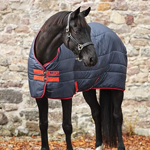 Horseware Mio Isolator 150g Stall Pferdeteppich 100cm Navy/Red