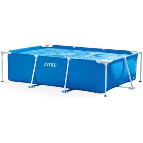 Intex 28275FS Rechteckiger Metallrohrrahmen Junior, 3,8 m3